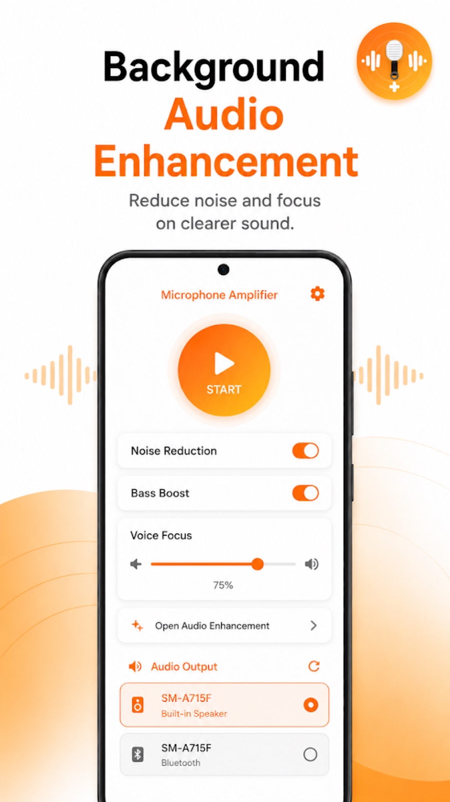 Microphone Amplifier Screenshot 2
